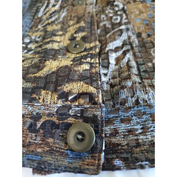 Ruby Rd Petites Women's Jacket Size 10P Multicolor Polyester Blend Stretch - Picture 10 of 12